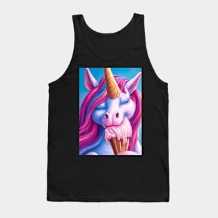 Ice Cream Unicorn Tank Top